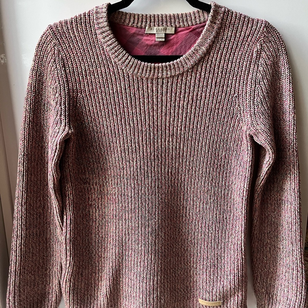 burberry brit Women's Pink Sweater